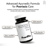 Advanced Ayurvedic Psoriasis Capsules (60 Caps) | Skin & Itching Support