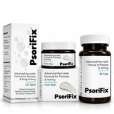 PsoriFix Advanced Ayurvedic Care Kit for Psoriasis & Eczema (Body & Scalp)