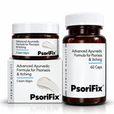 Psoriasis & Eczema Treatment Kit (Capsule + Cream) | 100% Results with No Side Effect