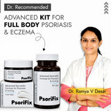 Psoriasis & Eczema Treatment Kit (Capsule + Cream) | 100% Results with No Side Effect