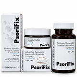 Psoriasis & Eczema Treatment Kit (Oil + Cream + Capsules) | 100% Results with No Side Effect