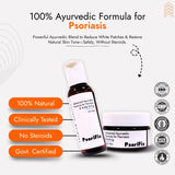 Psoriasis & Eczema Treatment Kit (Oil + Cream) | 100% Results with No Side Effect