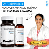 Psoriasis & Eczema Treatment Kit (Capsule + oil) | 100% Results with No Side Effect