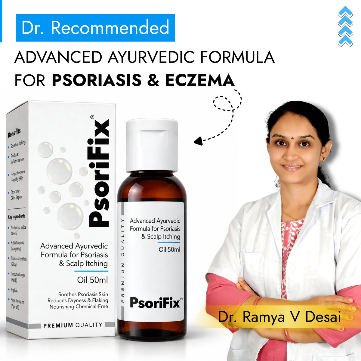 Advanced Ayurvedic Formula for Psoriasis & Eczema Care