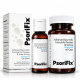 Psoriasis & Eczema Treatment Kit (Capsule + oil) | 100% Results with No Side Effect